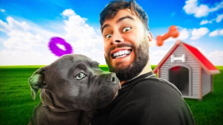 Le youtubeur LeBouseuh adopte un chien, et il est trop mignon !